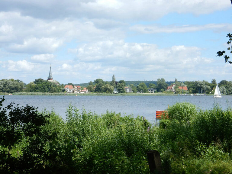 großer plessower see mit dem fahrrad