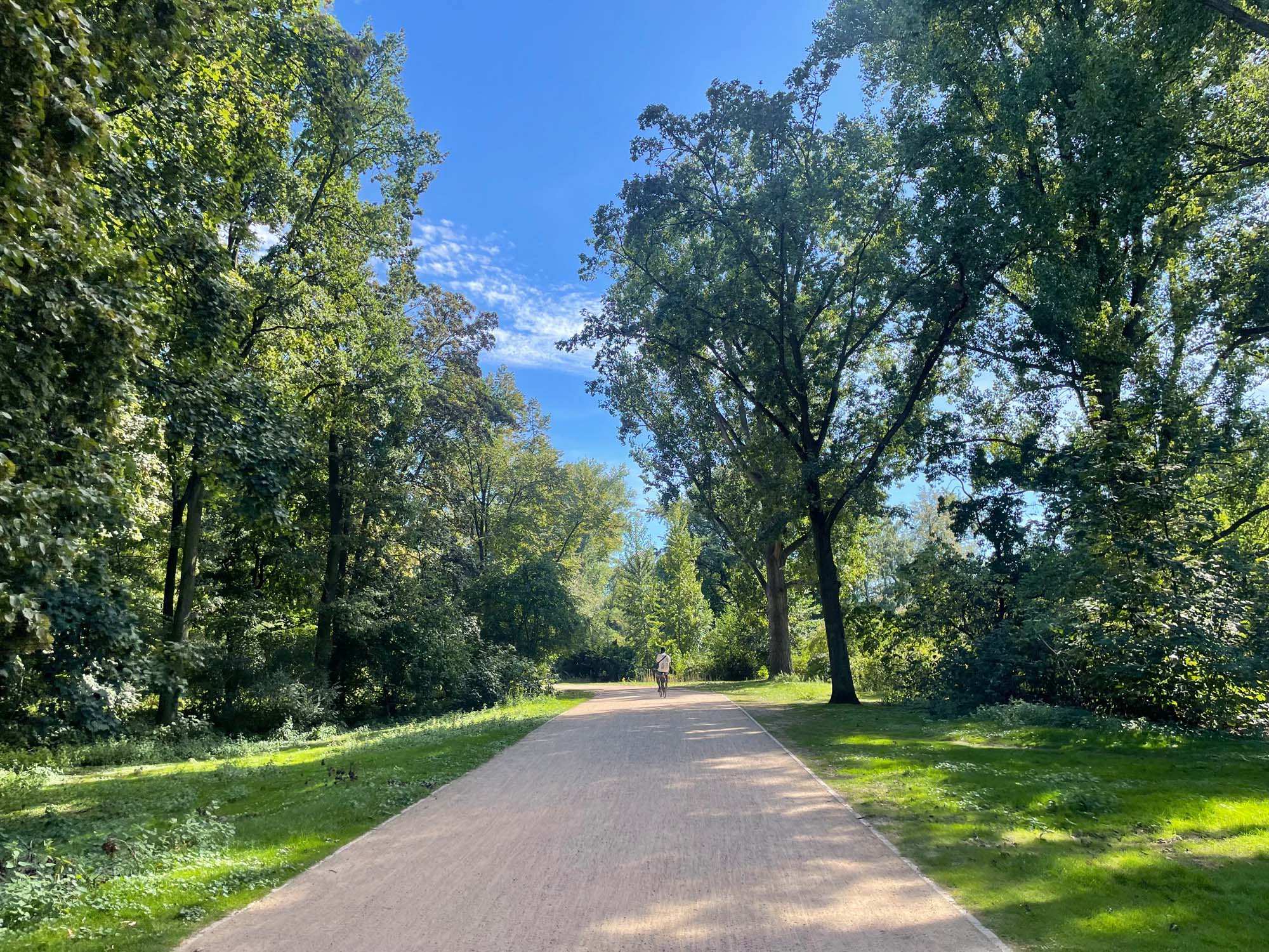 Alleine Fahrradfahren